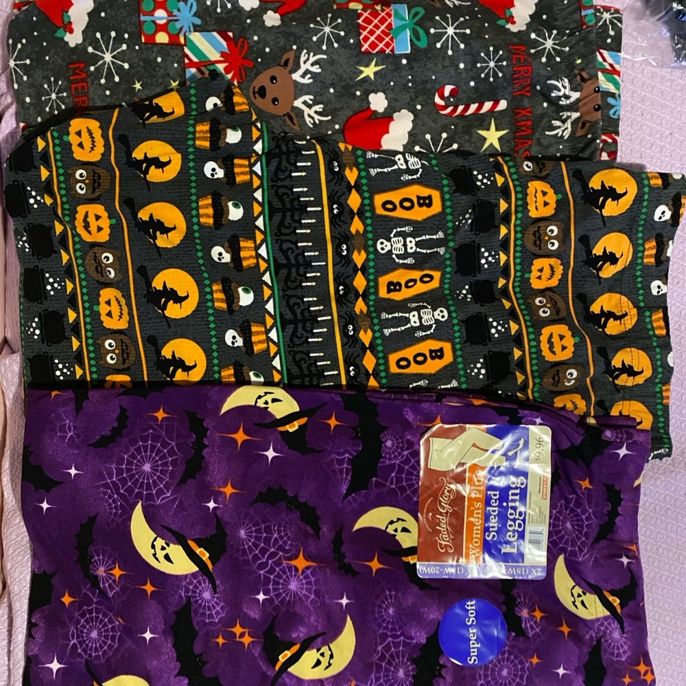 Holiday Sueded Leggings